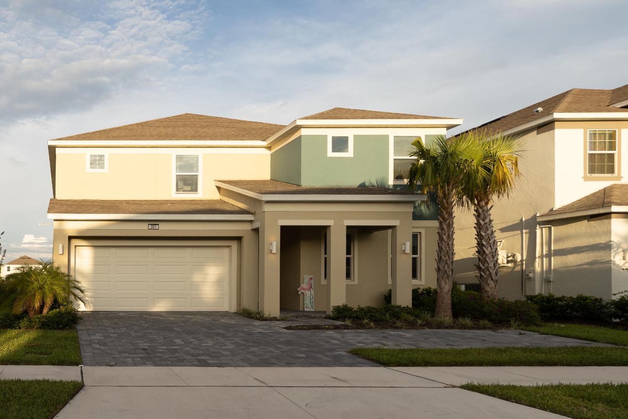Waterfront Brand New Modern Luxury 8 Bedroom Pool House! Sleeps 16 Kissimmee Exterior photo